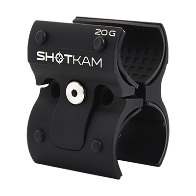 20 Gauge Gen 4 Mini ShotKam Mount – This mount opens and closes effortlessly, making it easy to attach your Gen 4 Mini ShotKam to a 20 gauge shotgun for steady, high-quality footage.