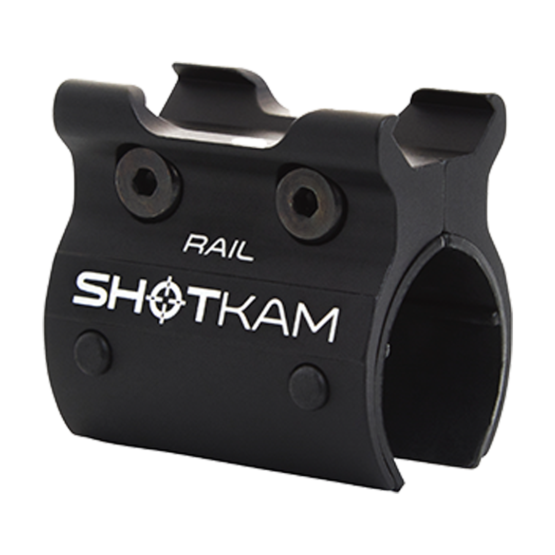 ShotKam Rail Mini Mount – Designed for Picatinny and Weaver rails, this mount securely attaches the Gen 4 Mini ShotKam to your rifle, providing stable and precise footage for American shooters.