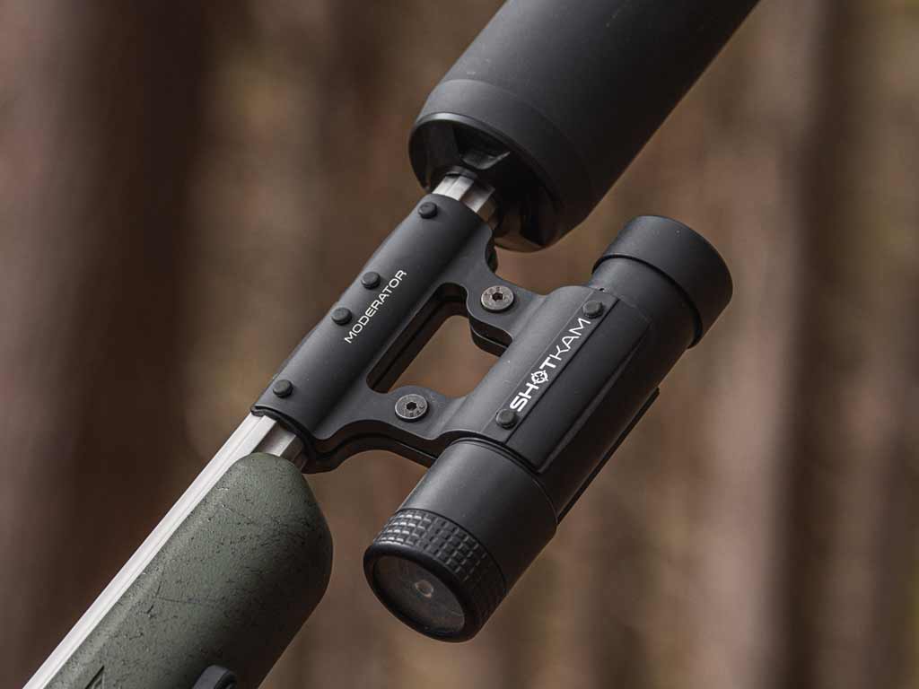 Moderator Mount - Secure Fit for Suppressed Firearms – ShotKam LLC